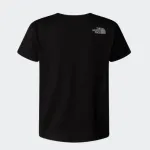 THE NORTH FACE GIRLS REFLECTIVE LOGO RELAXED TEE