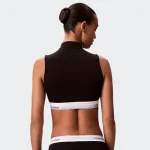 CALVIN KLEIN LIGHTLY LINED MOCKNECK TSHIRT