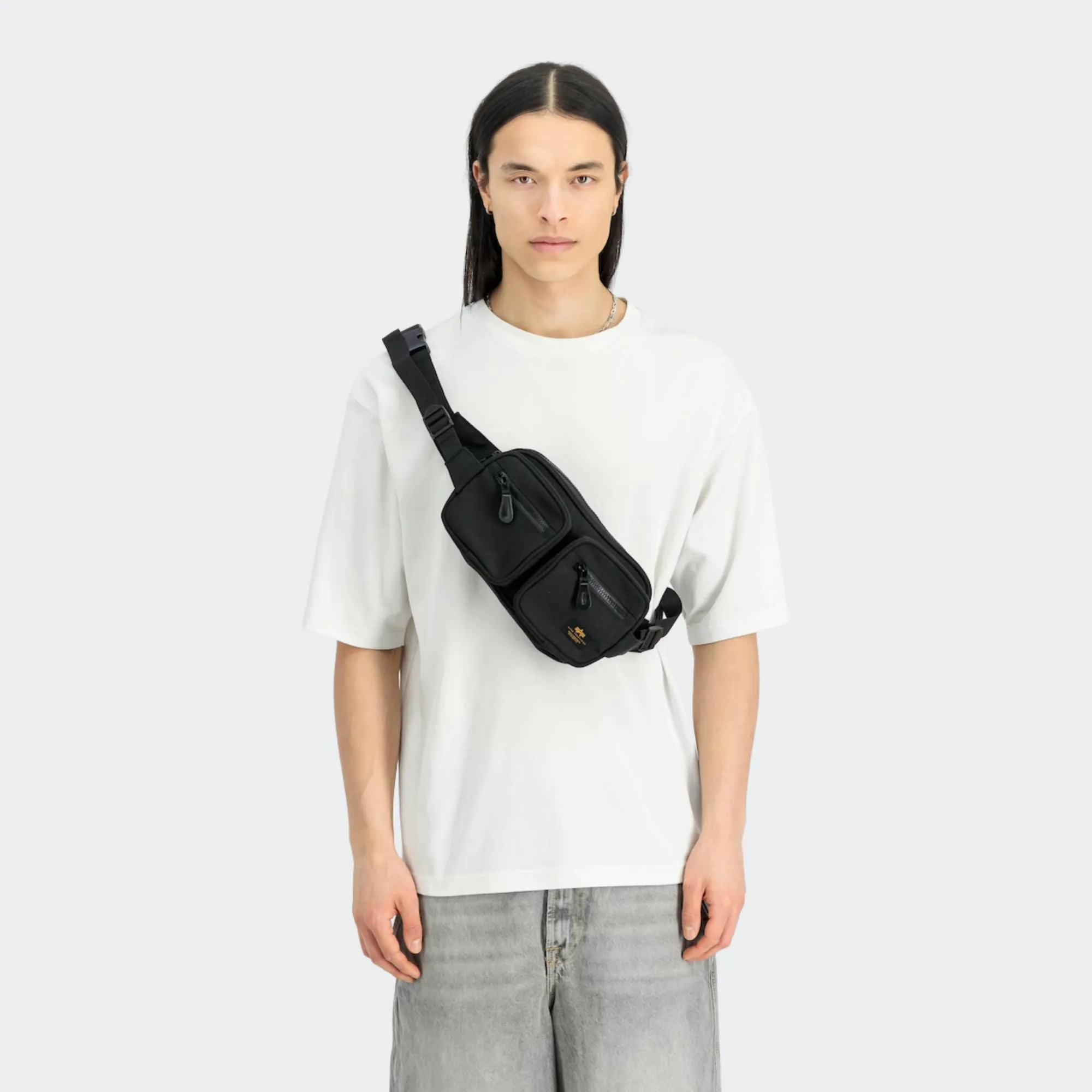 ALPHA INDUSTRIES LABEL WAIST BAG