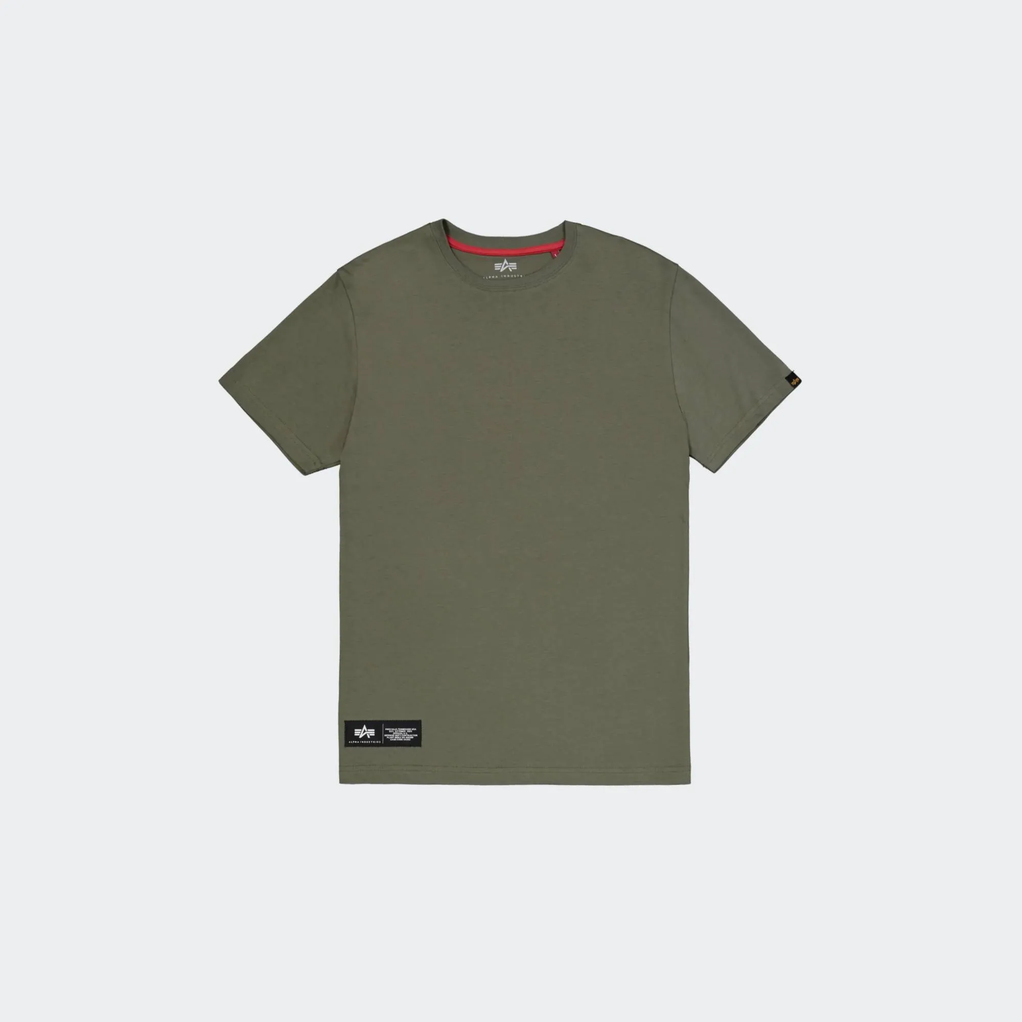ALPHA INDUSTRIES LABEL BACK PRINT T-SHIRT