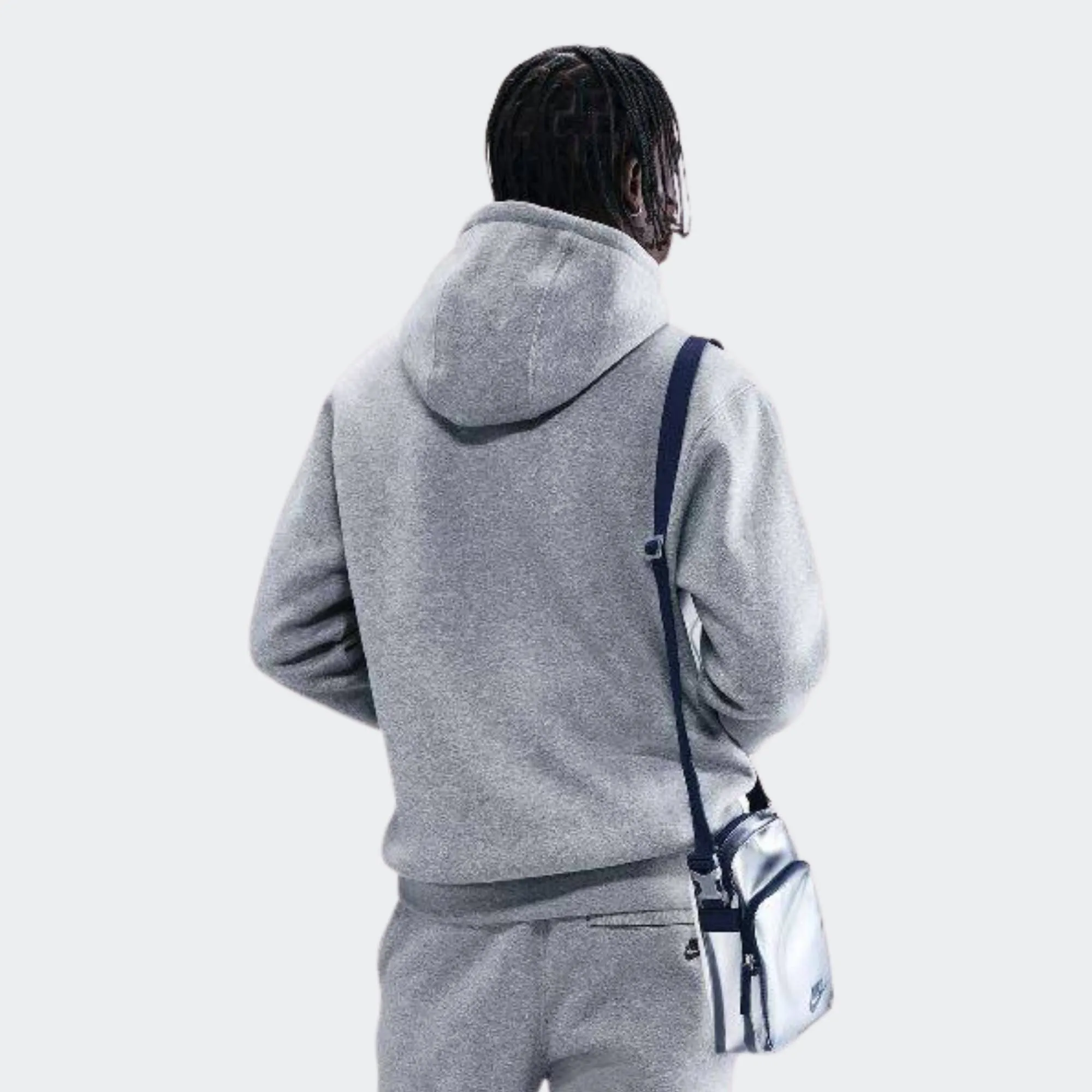 NIKE MENS CLUB HOODIE NEO VARSITY