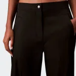 CALVIN KLEIN JEANS COTTON TWILL AOP LOGO STRIPE PAN