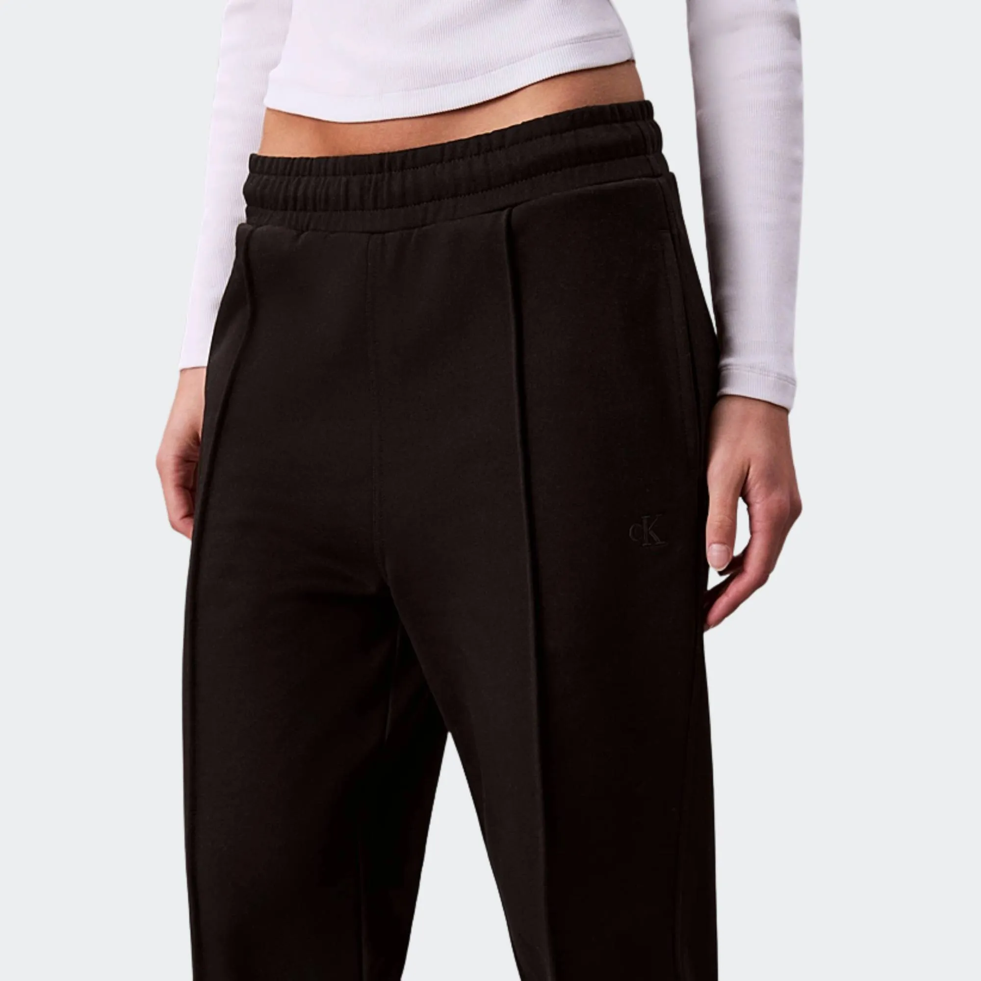 CALVIN KLEIN ARCHIVE LOGO FRENCH TERRY TRACK PANT