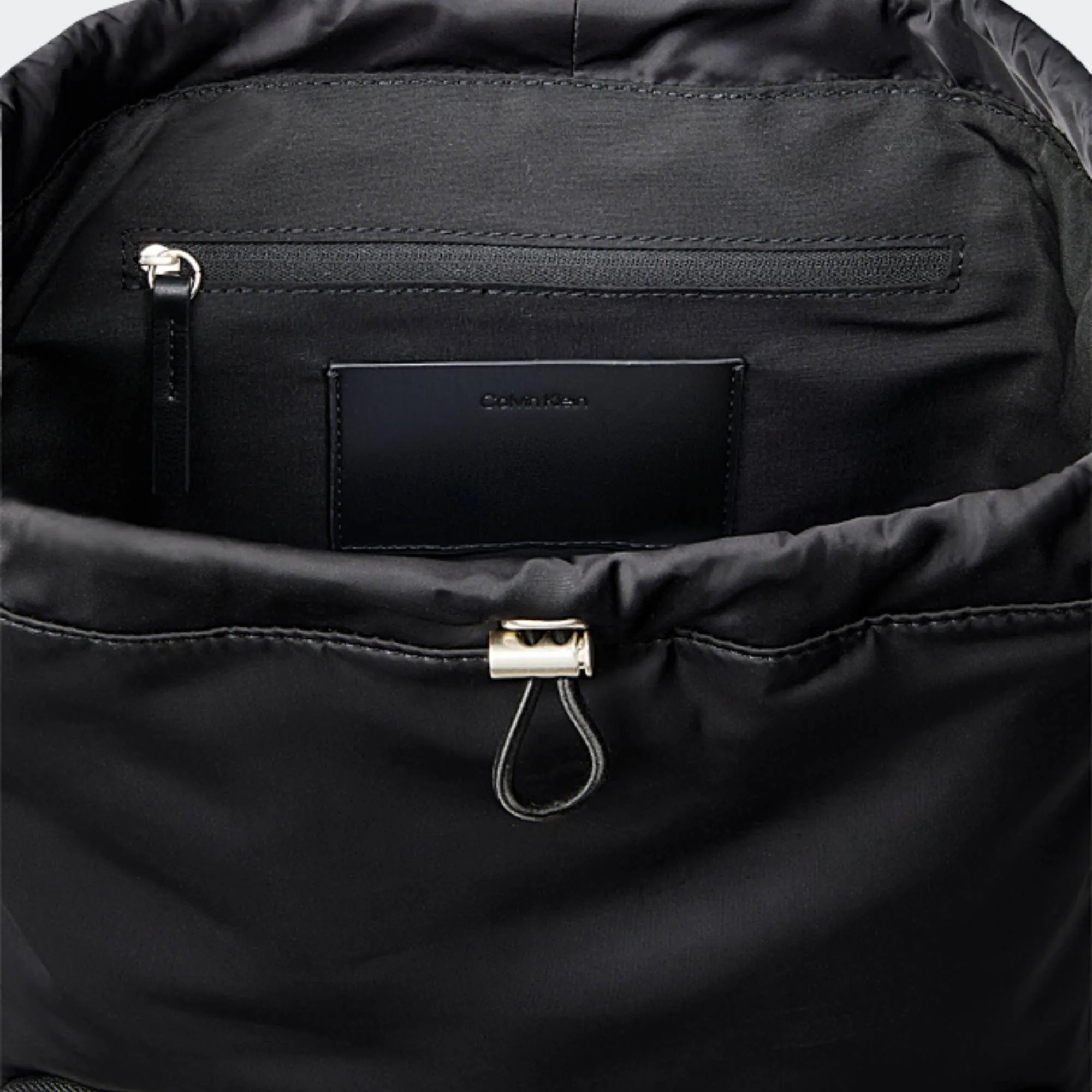 CALVIN KLEIN JEANS POCKET NYLON FLAP BACKPACK