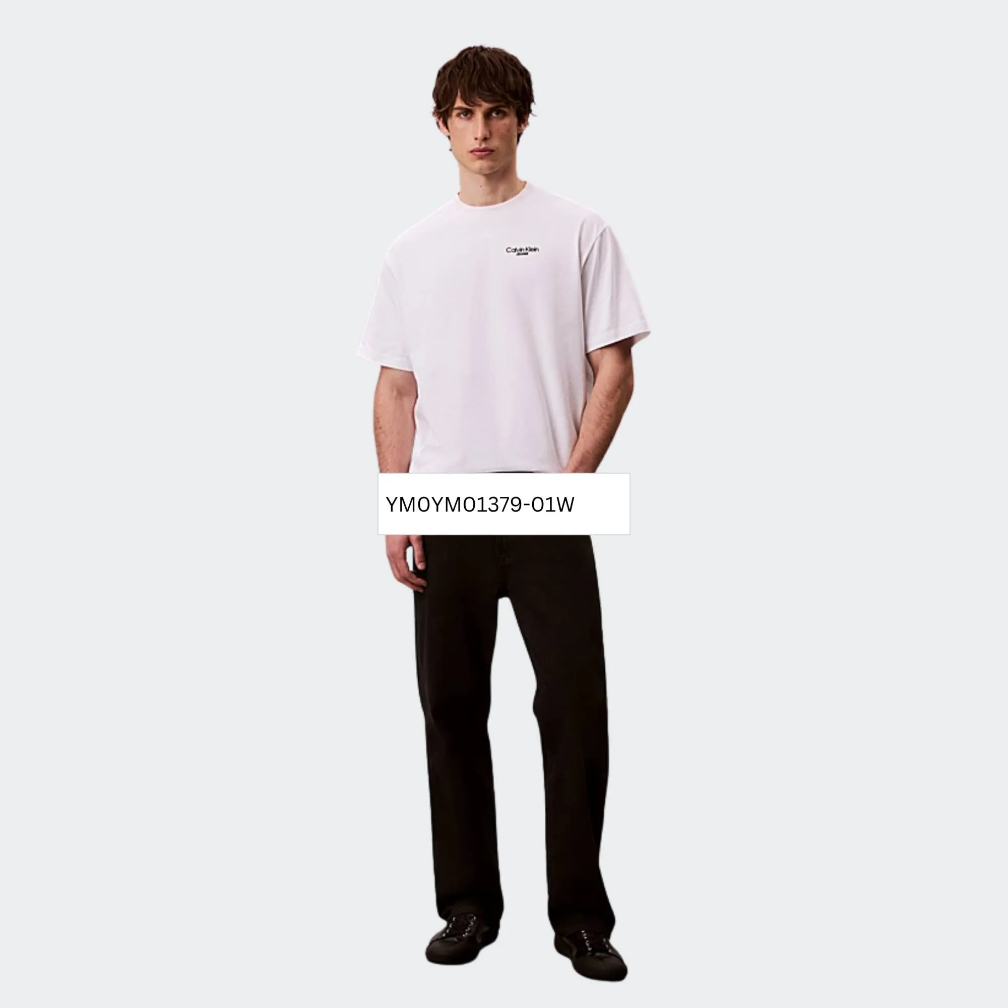 CALVIN KLEIN JEANS LOGO BACK PRINT T-SHIRT