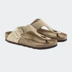 BIRKENSTOCK NUBUCK GIZEH BIG BUCKLE