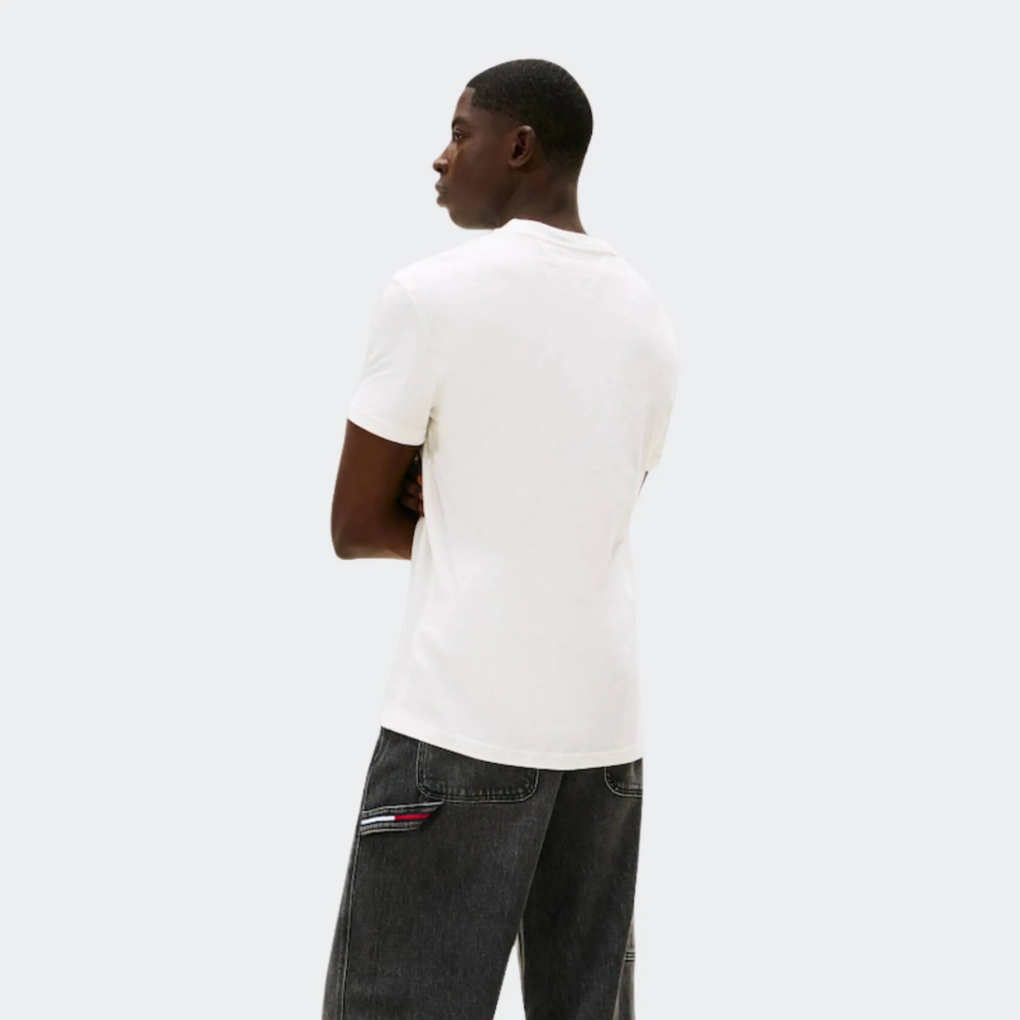 TOMMY JEANS REGULAR BILLS FONT TEE