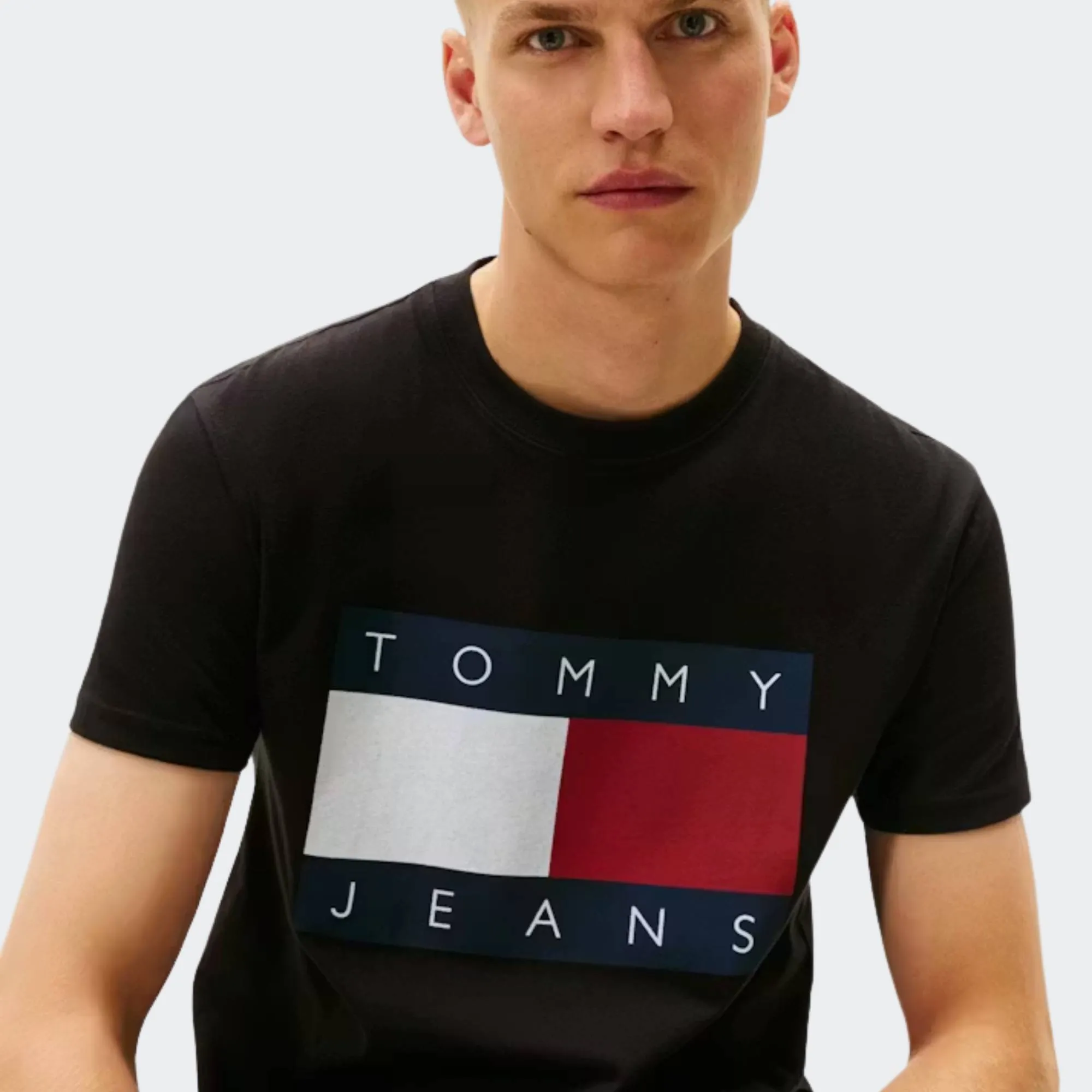 TOMMY JEANS REGULAR BIG FLAG TEE