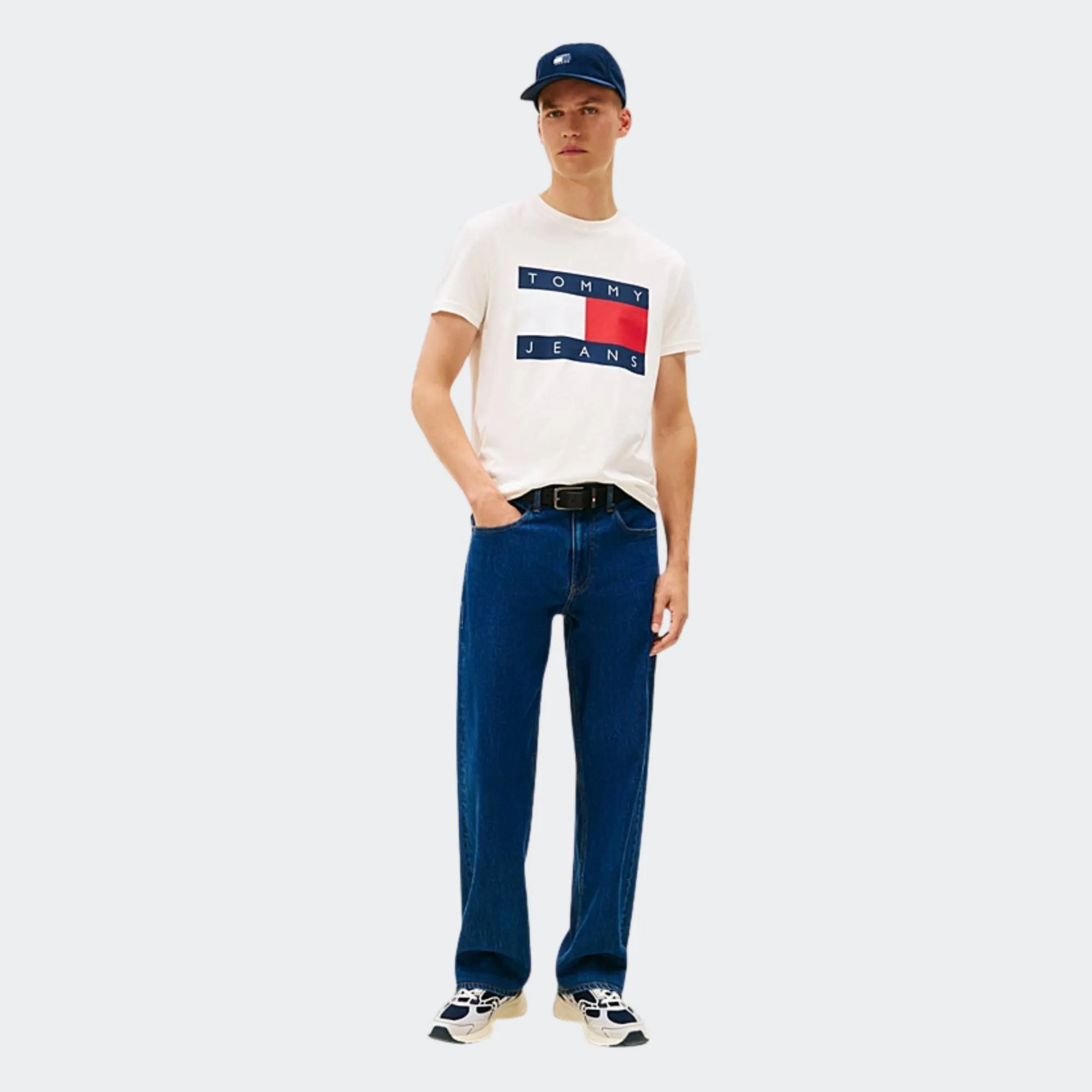 TOMMY JEANS REGULAR BIG FLAG TEE
