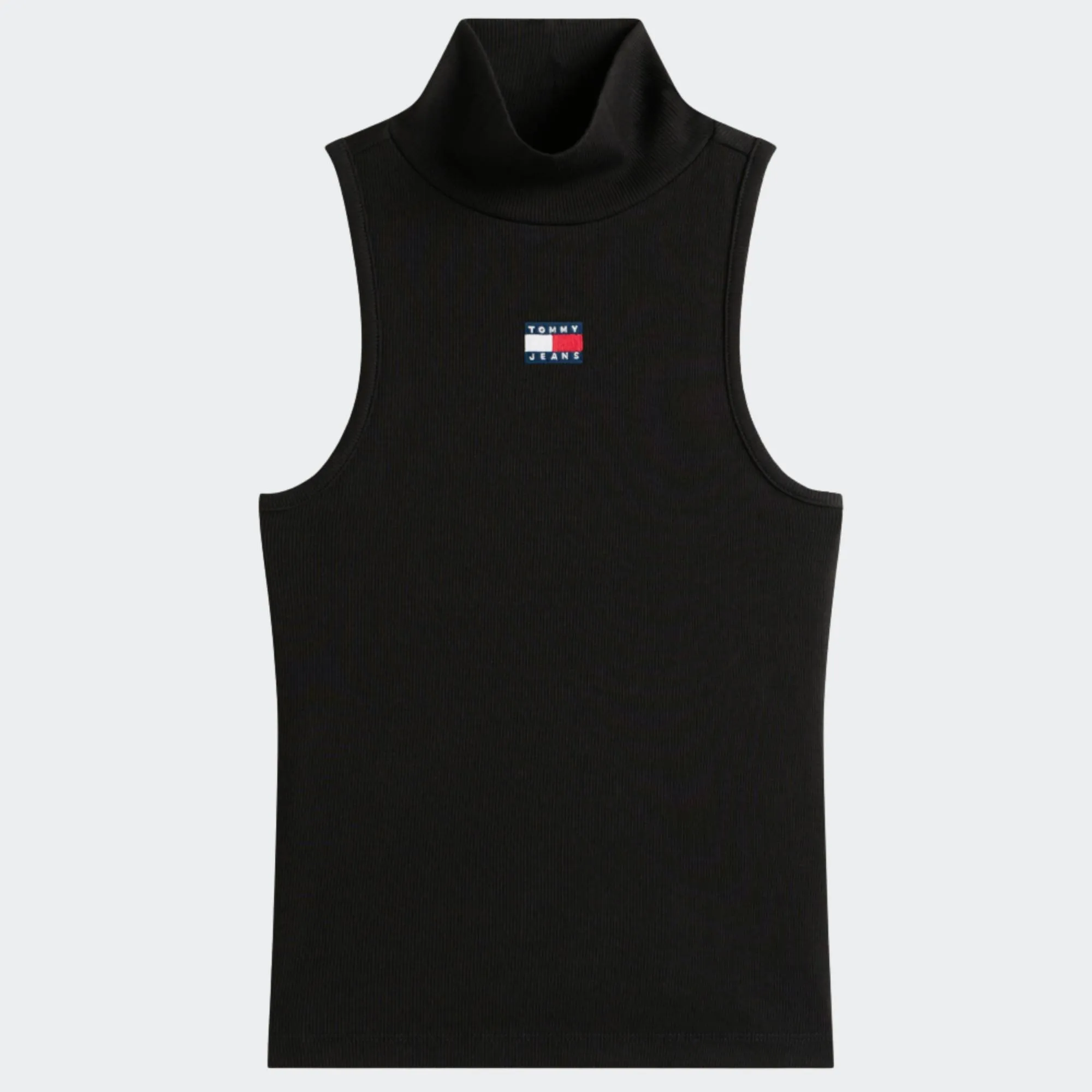 TOMMY JEANS SLIM SH BADGE RIB TANK
