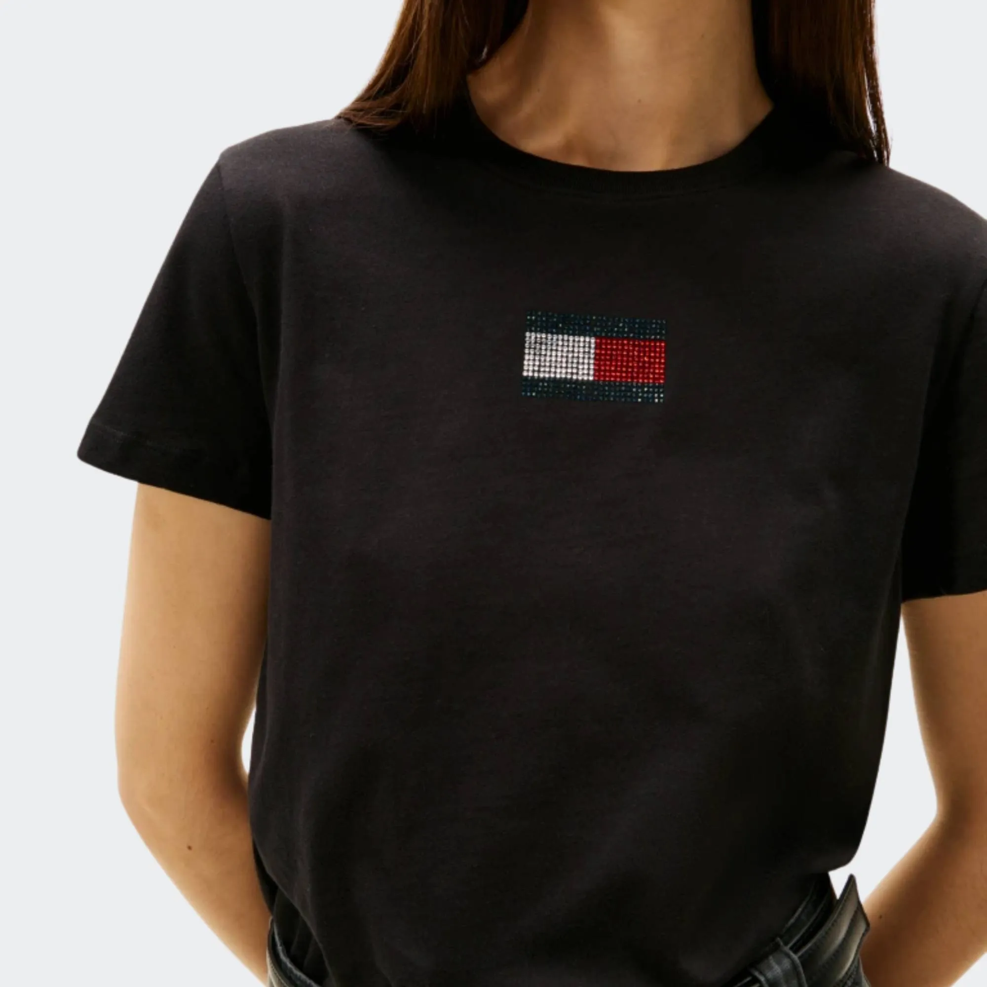 TOMMY JEANS PARTY FLAG TEE