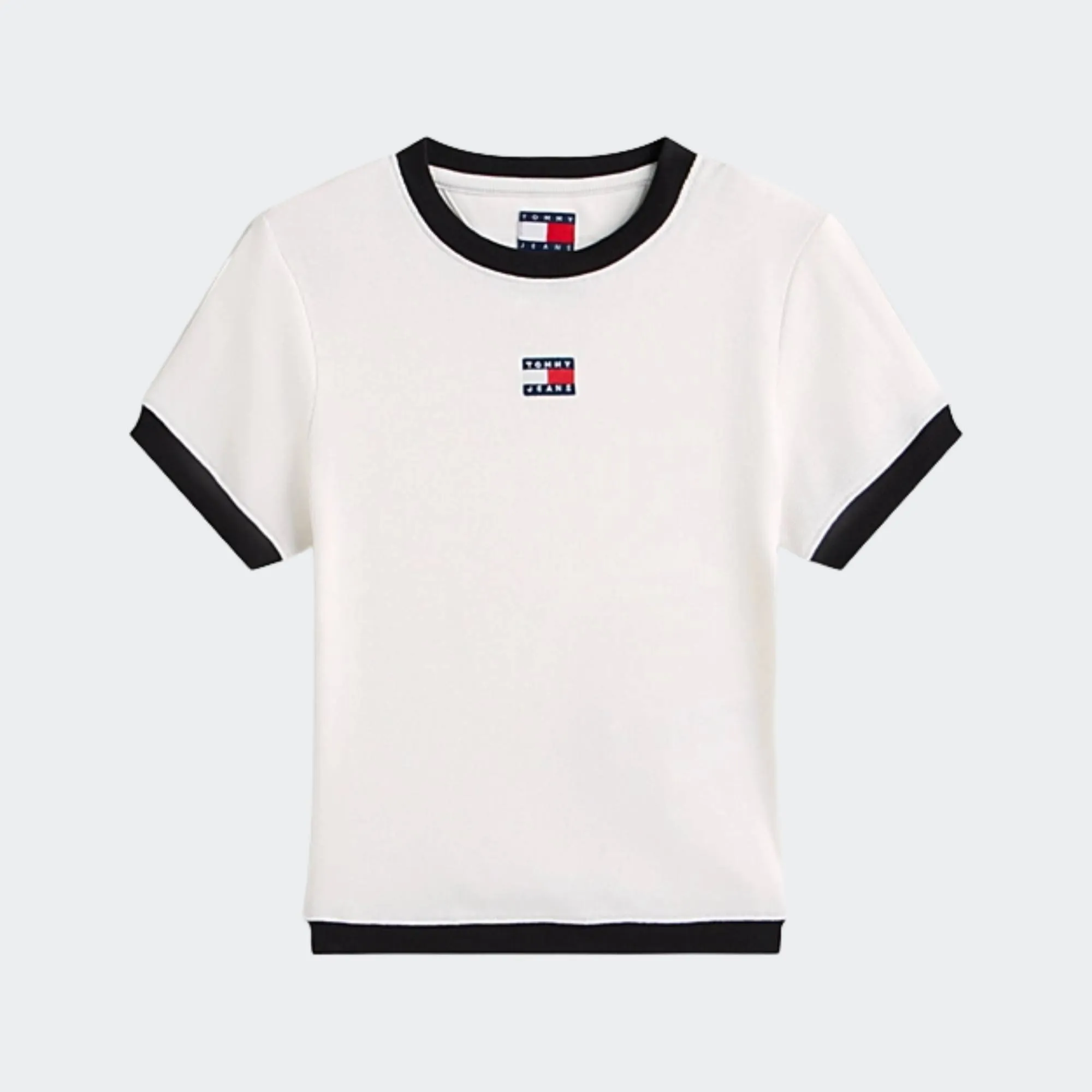 TOMMY JEANS SLIM SH BADGE RIB