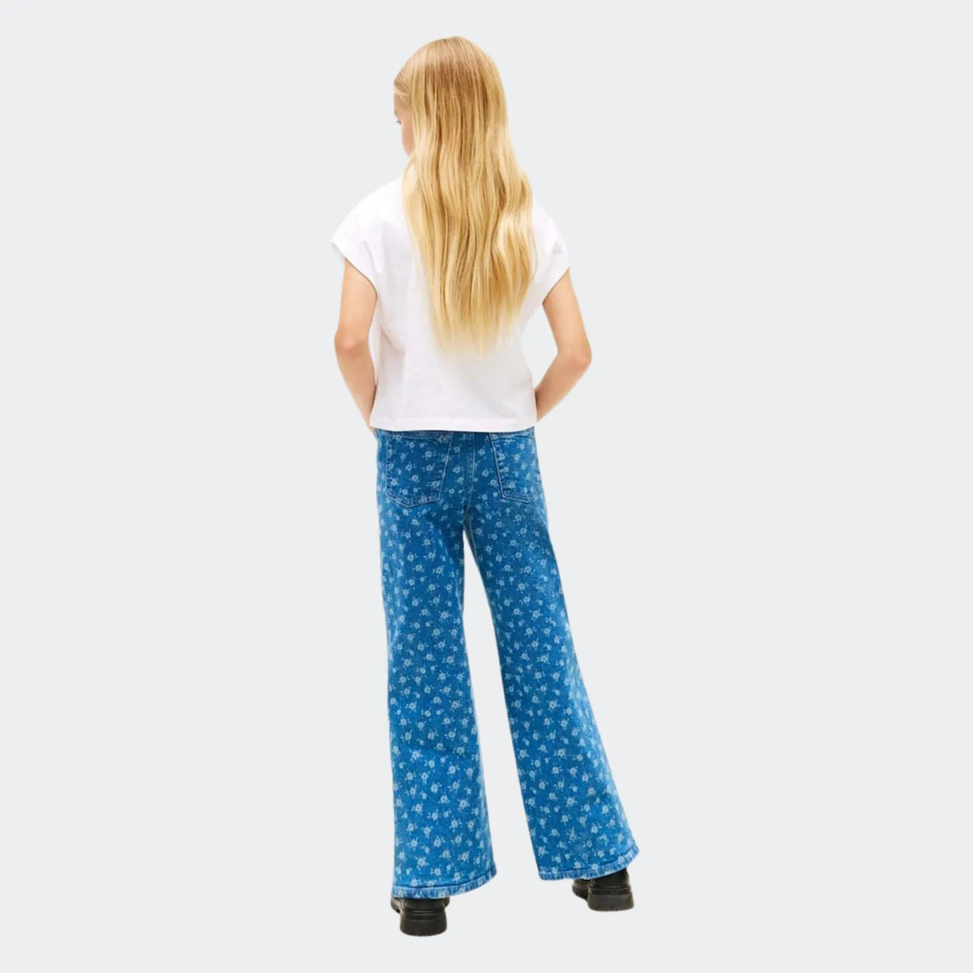 TOMMY JEANS TOMMY PUFF FLOWER TEE