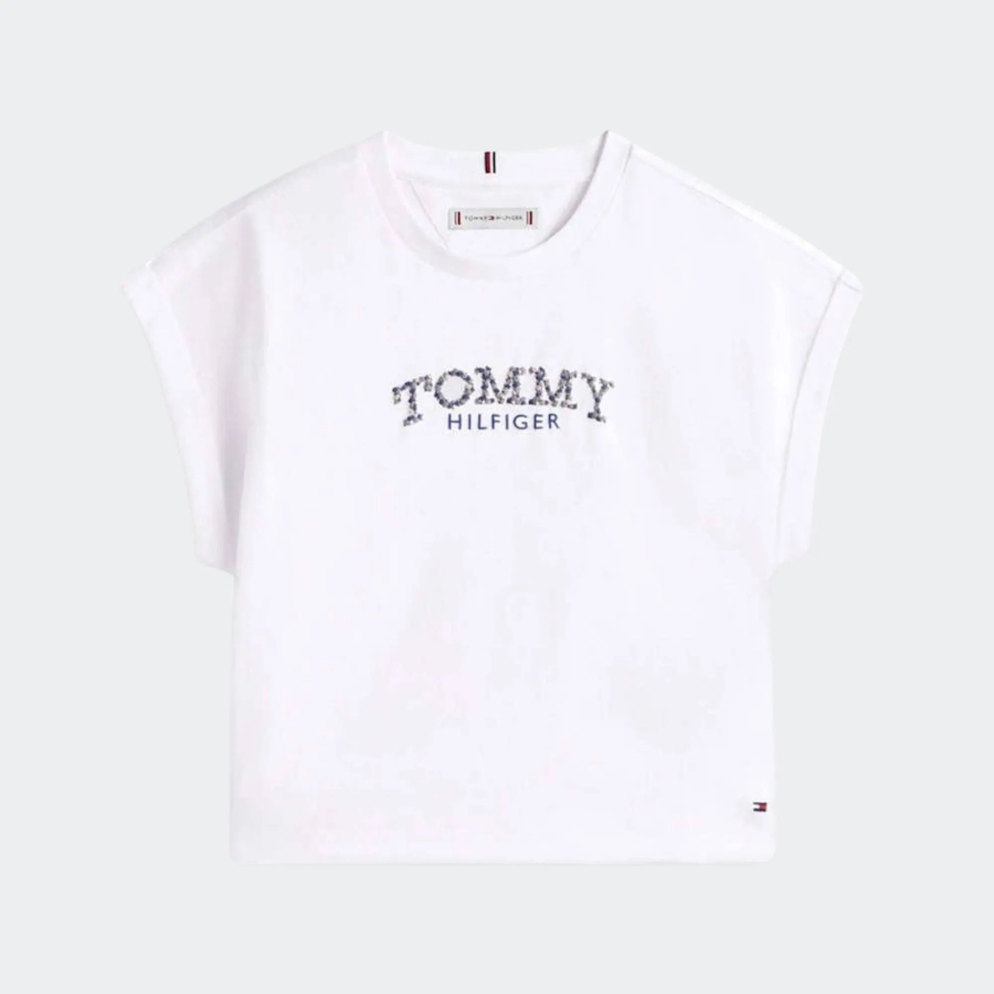 TOMMY JEANS TOMMY PUFF FLOWER TEE