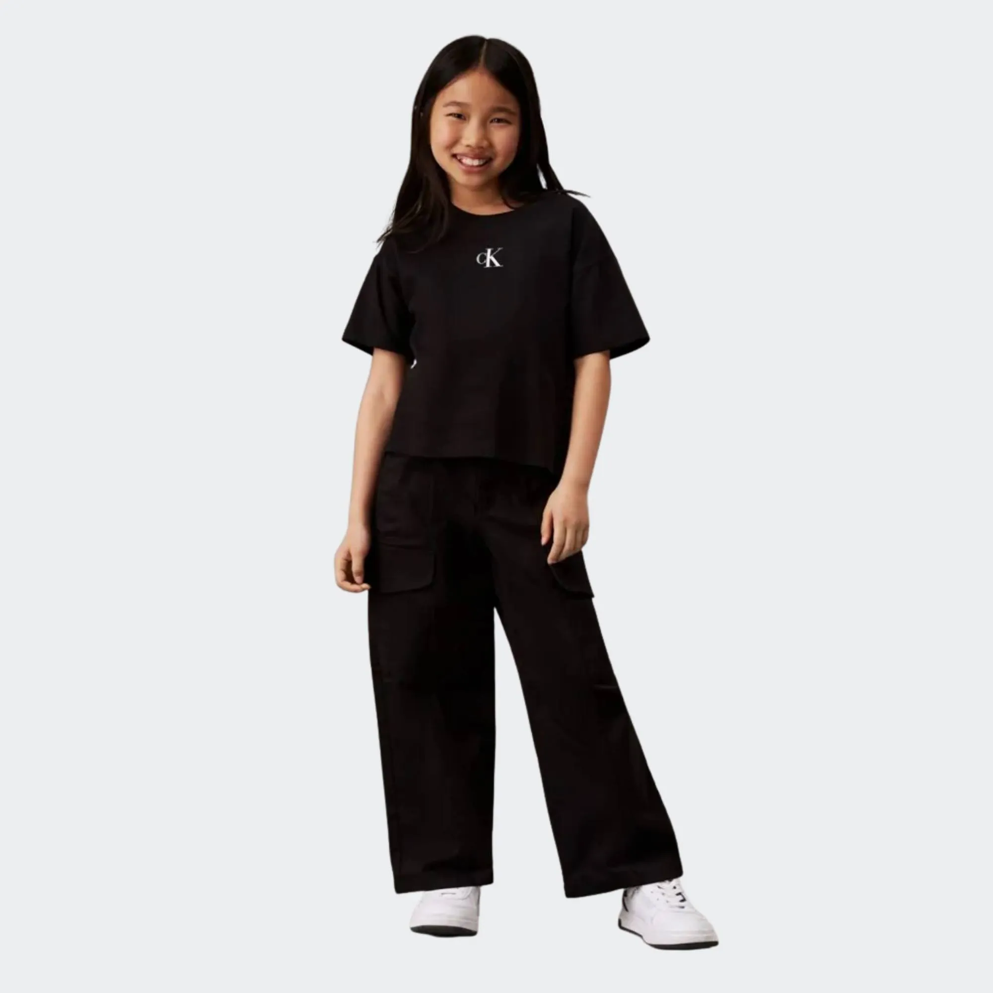 CALVIN KLEIN JEANS LOGO BOXY T-SHIRT