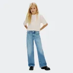 CALVIN KLEIN JEANS VELVET MONOGRAM BOXY T-SHIRT