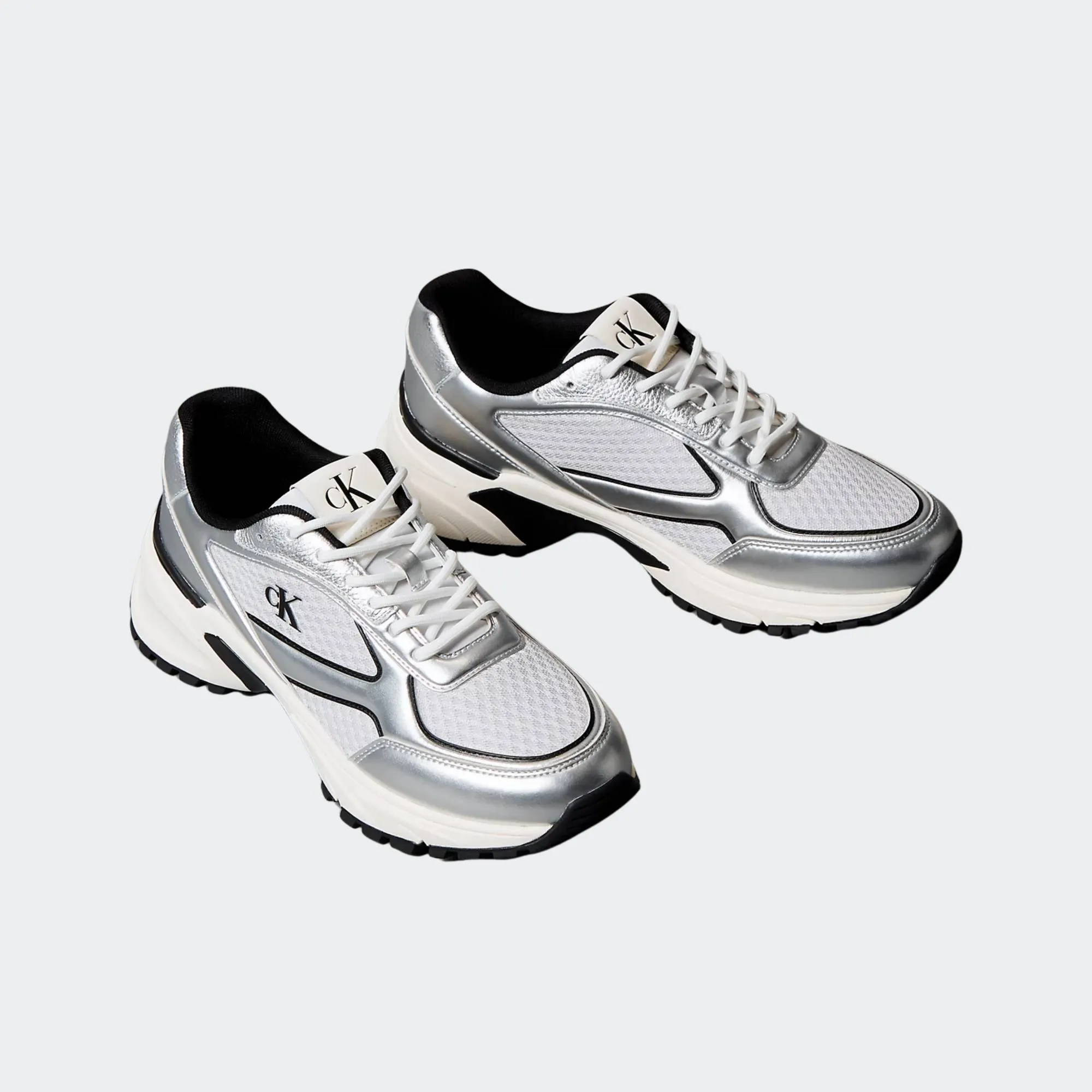 CALVIN KLEIN JEANS HIKE RUNNER LACEUP SNEAKERS