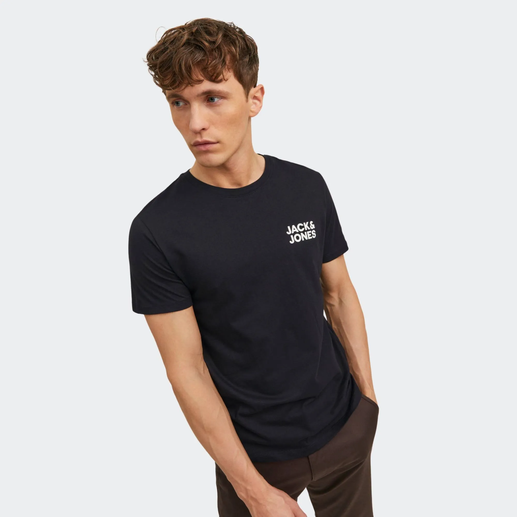 JACK & JONES CORP LOGO TEE O-NECK
