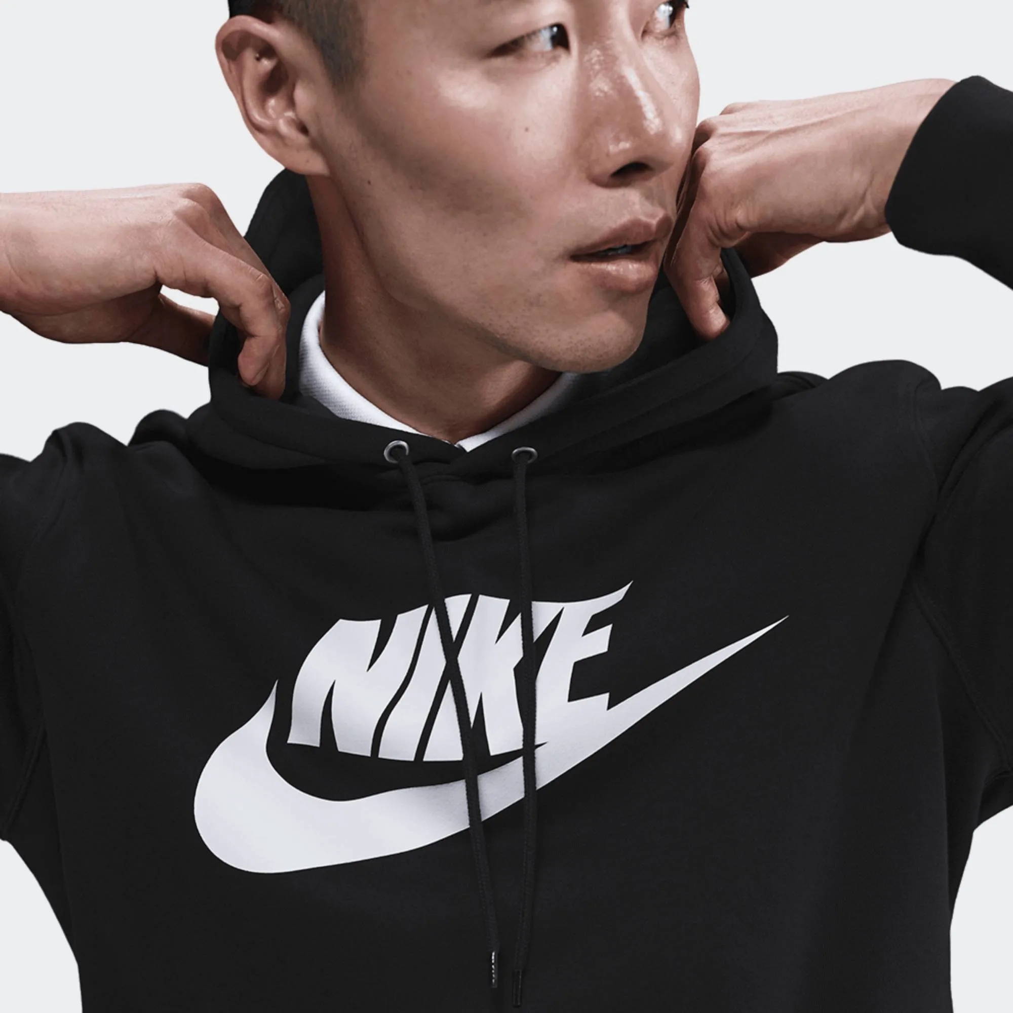 M NK CLUB BB PO GFX HOODIE