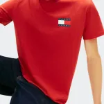 TOMMY JEANS SLIM ESSENTIAL FLAG TEE