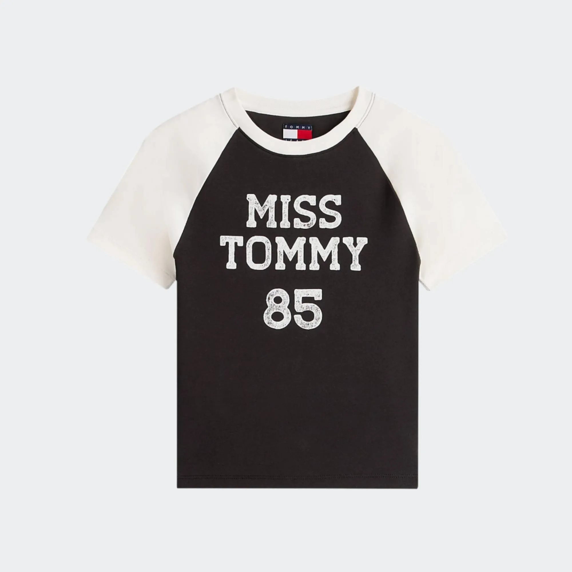 TOMMY JEANS SLIM SH MISS TOMMY TEE