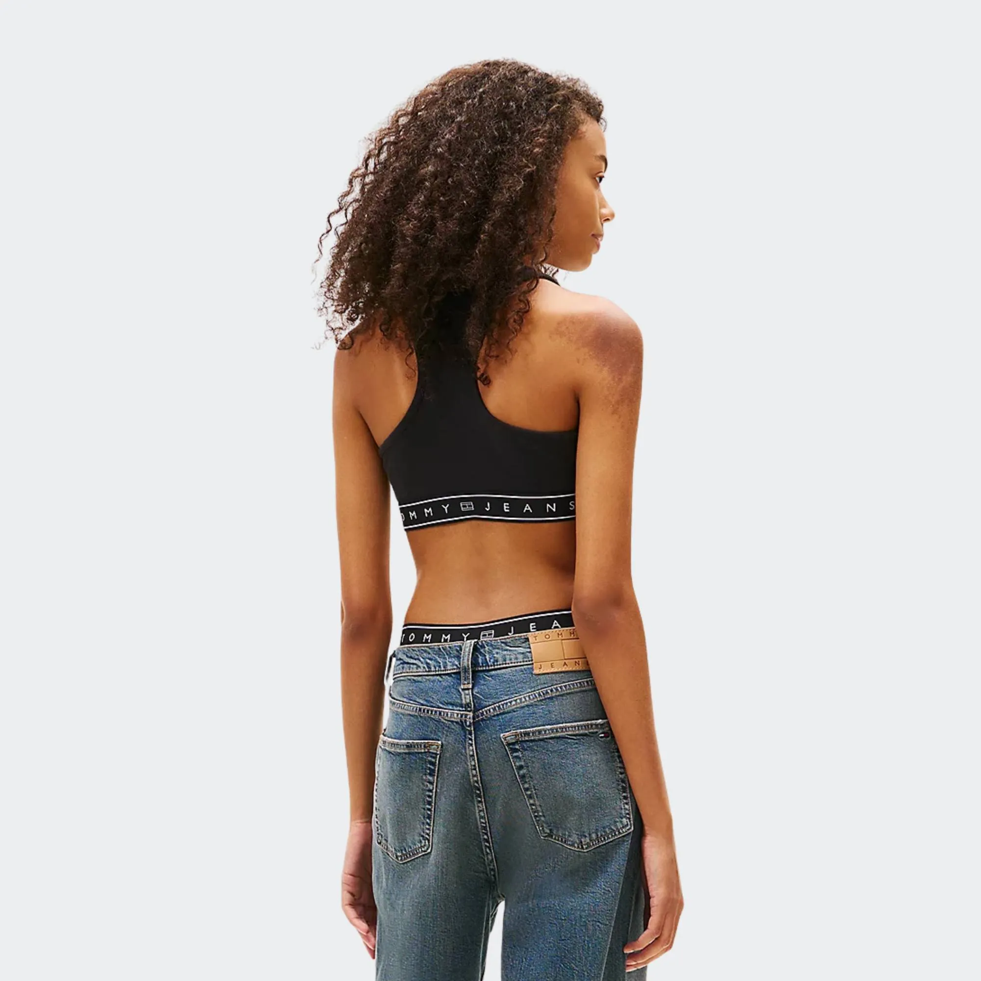 TOMMY JEANS CROP TAPE BRA TOP