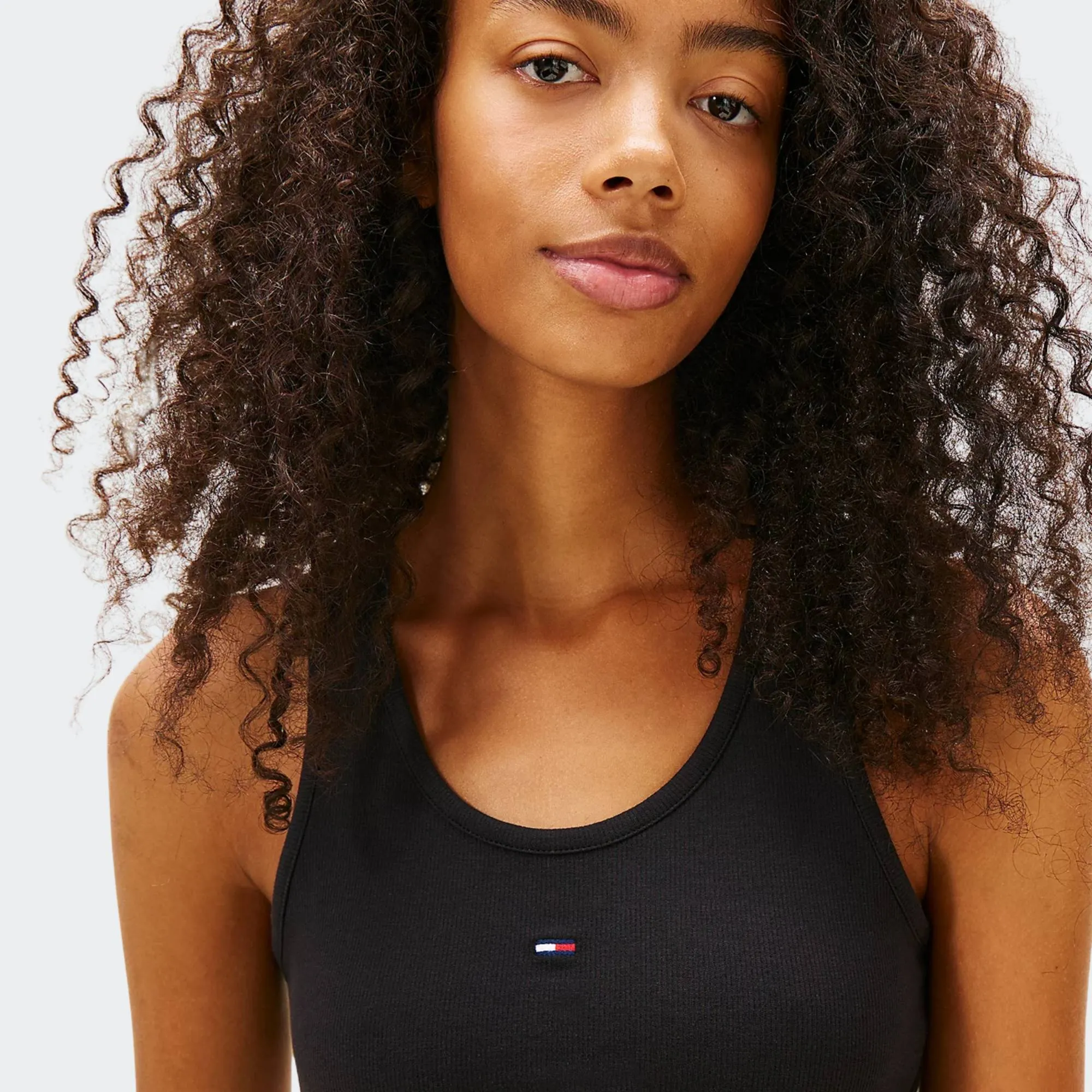 TOMMY JEANS CROP TAPE BRA TOP