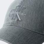 CALVIN KLEIN JEANS MONOLOGO EMBROIDERY DENIM CAP