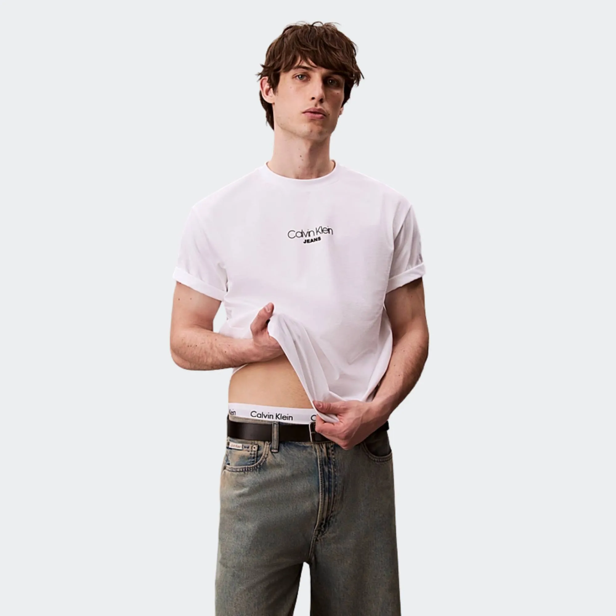 CALVIN KLEIN JEANS 16S RELAXED FIT GRAPHIC TEE