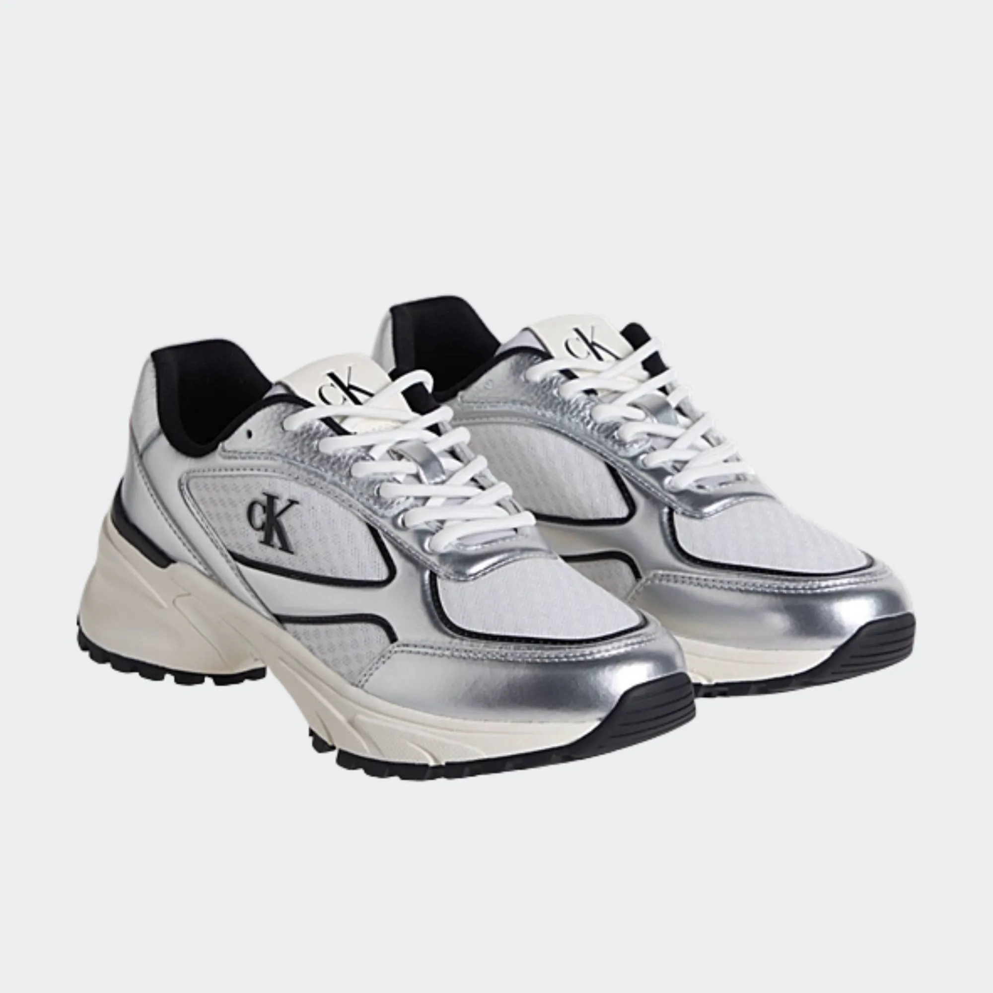 CALVIN KLEIN JEANS HIKE RUNNER LACE UP SNEAKERS