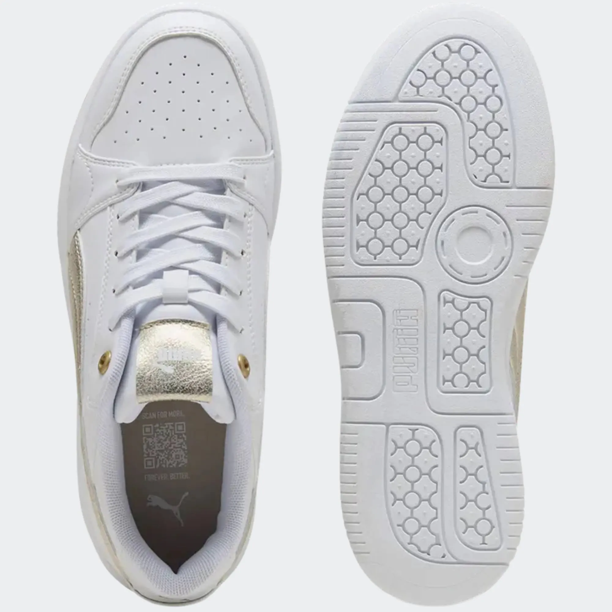 PUMA REBOUND FEMME LOW METALLIC WHISPER