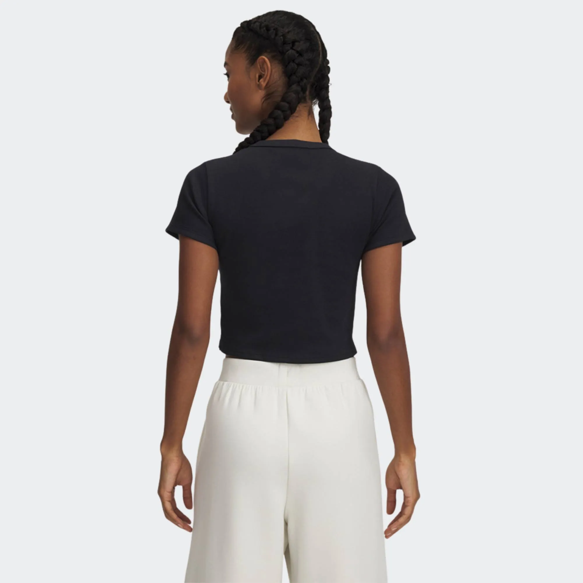 UNDER ARMOUR RIVAL RIB BABY TEE
