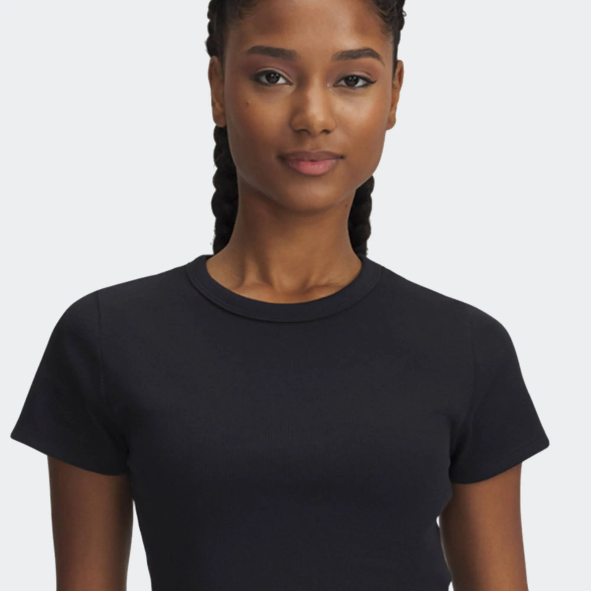 UNDER ARMOUR RIVAL RIB BABY TEE