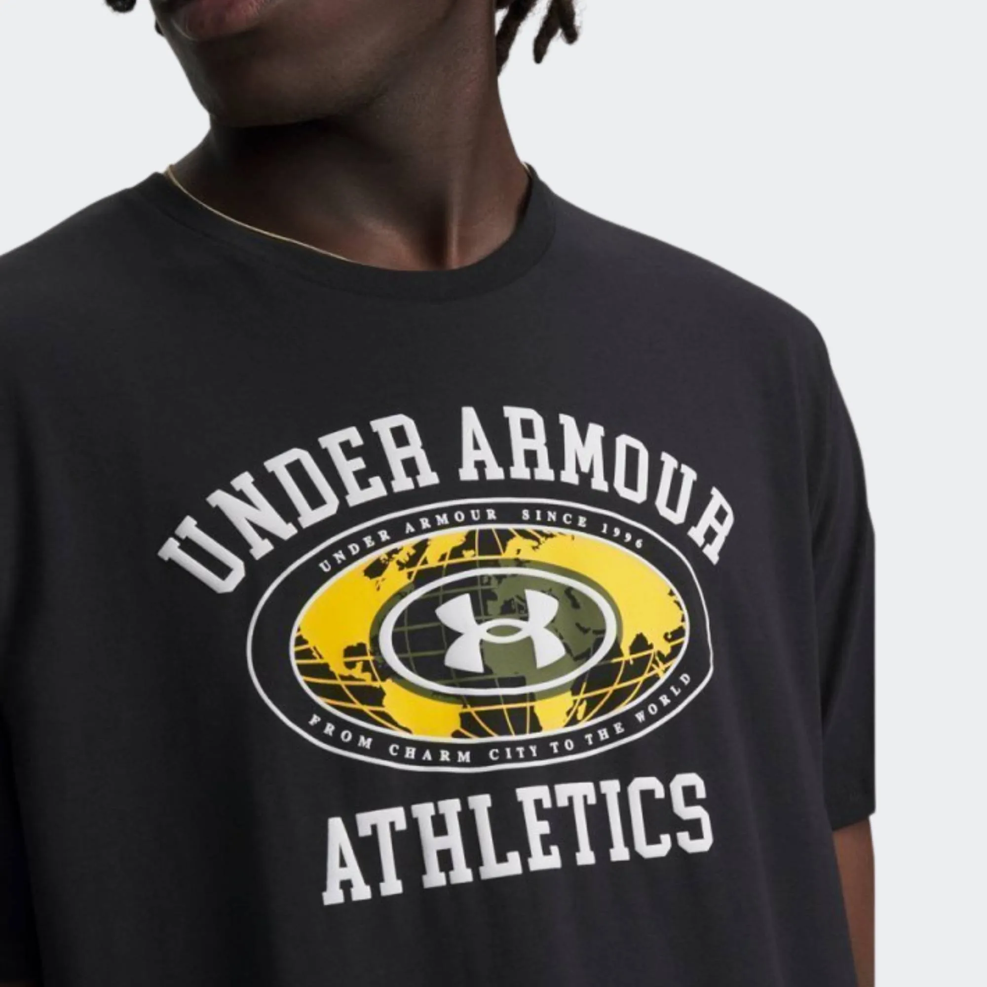 UNDER ARMOUR 60/40S ARMOR GLOBE TSHIRT