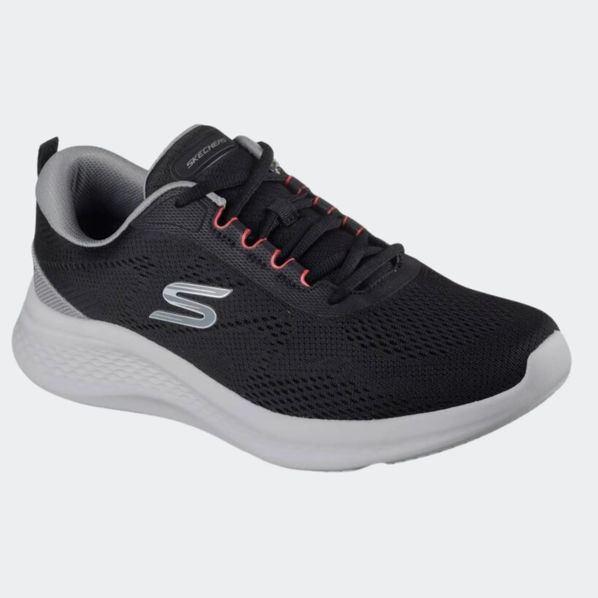 SKECHERS LACE UP MESH SNEAKERS