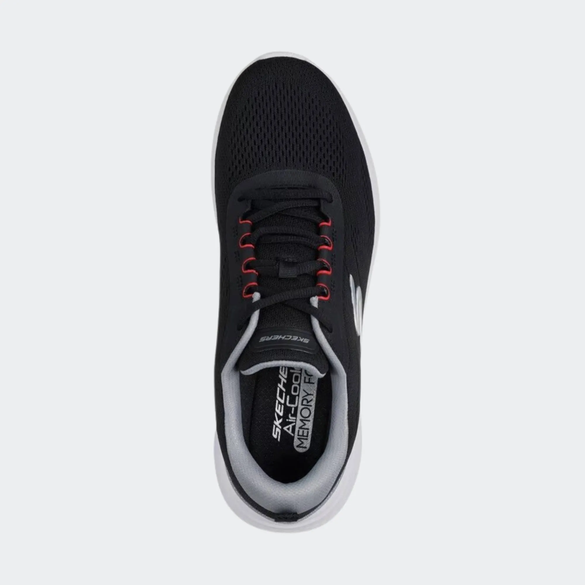 SKECHERS LACE UP MESH SNEAKERS