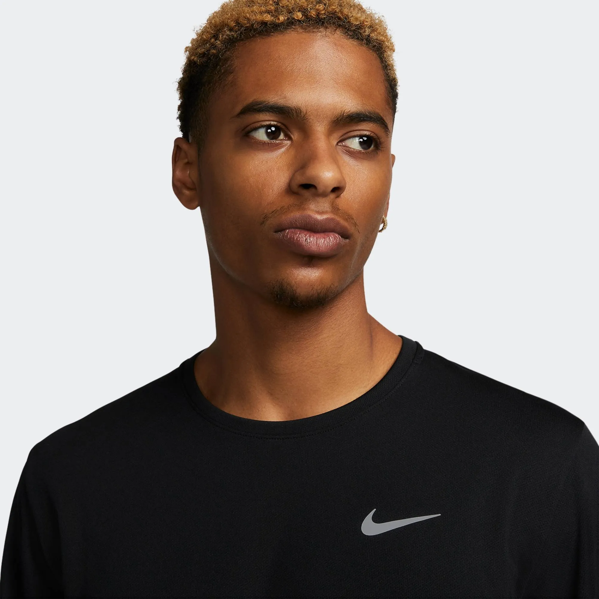 NIKE MENS DRI-FIT MILER LONGSLEEVE TOP