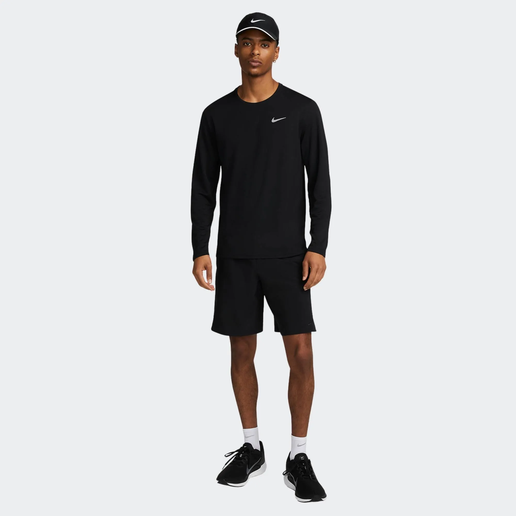 NIKE MENS DRI-FIT MILER LONGSLEEVE TOP