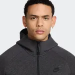 NIKE MENS TECH FLEECE ZIP HOODIE