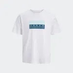 JACK & JONES FUSION DOTS PRINT TEE CREW