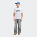 JACK & JONES FUSION DOTS PRINT TEE CREW