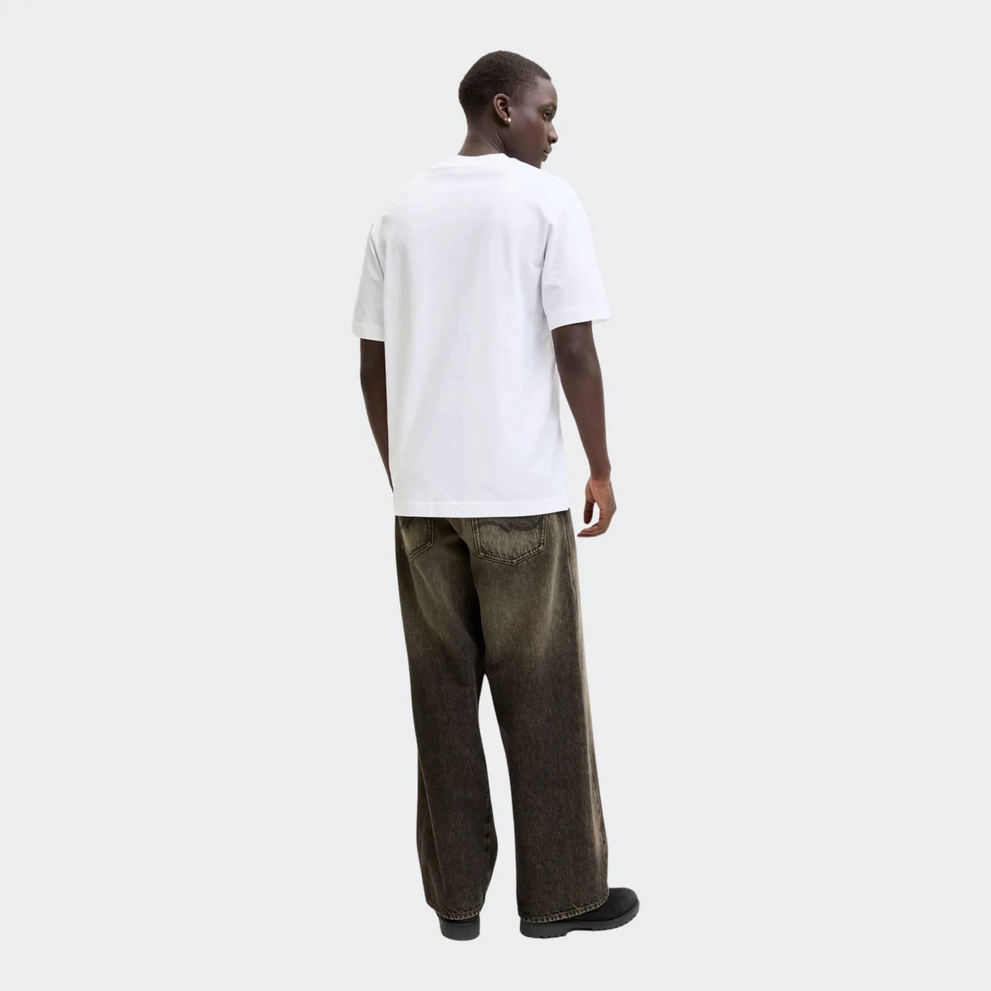 JACK & JONES CLUB FRONT PRINT TSHIRT