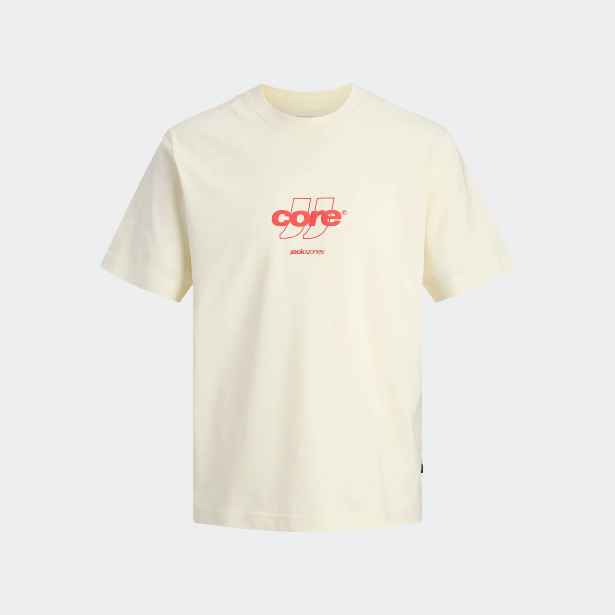 JACK & JONES CLUB FRONT PRINT TEE