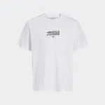 JACK & JONES MINERAL SMALL FRONT PRINT TEE CREW