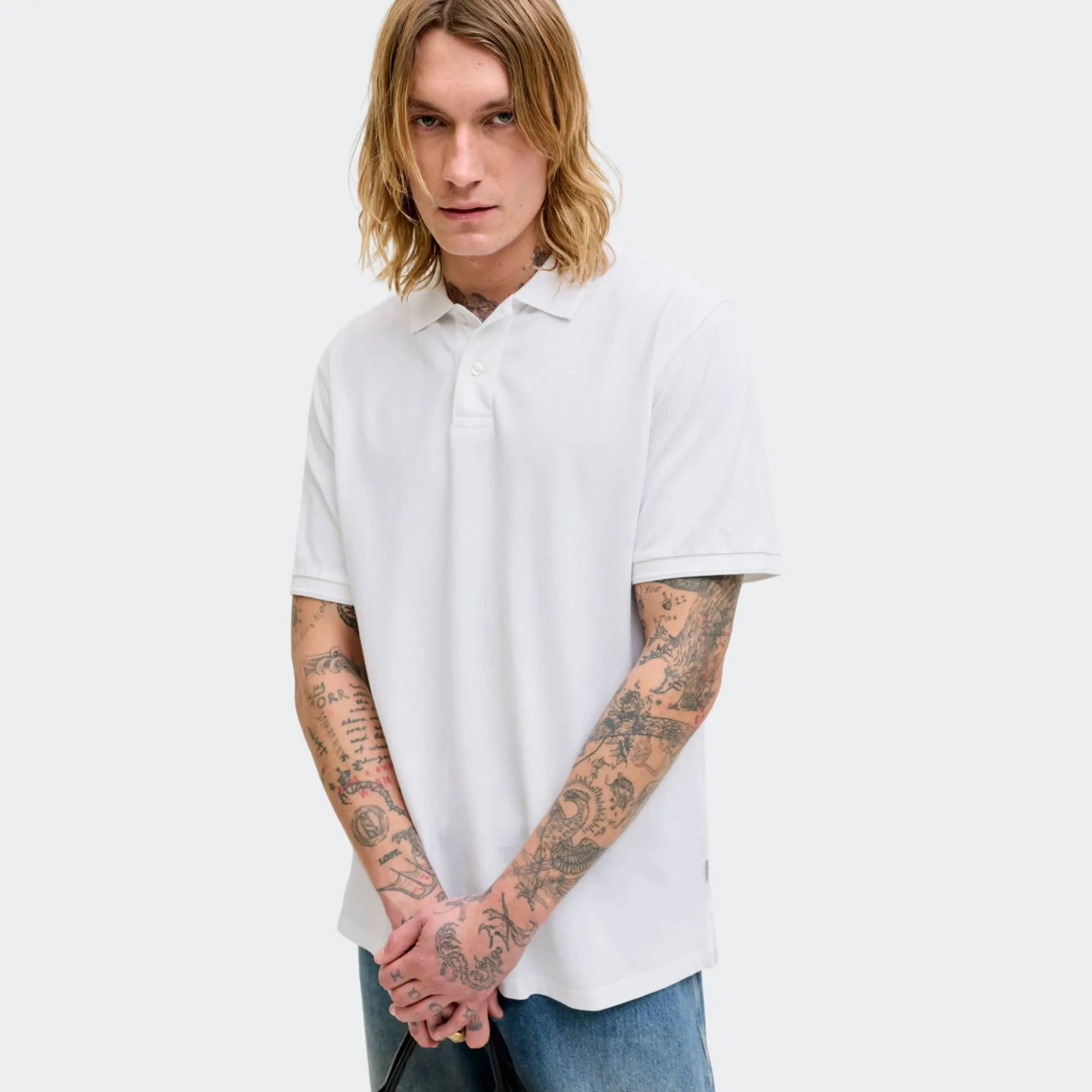 JACK & JONES BLU POLOS TSHIRT