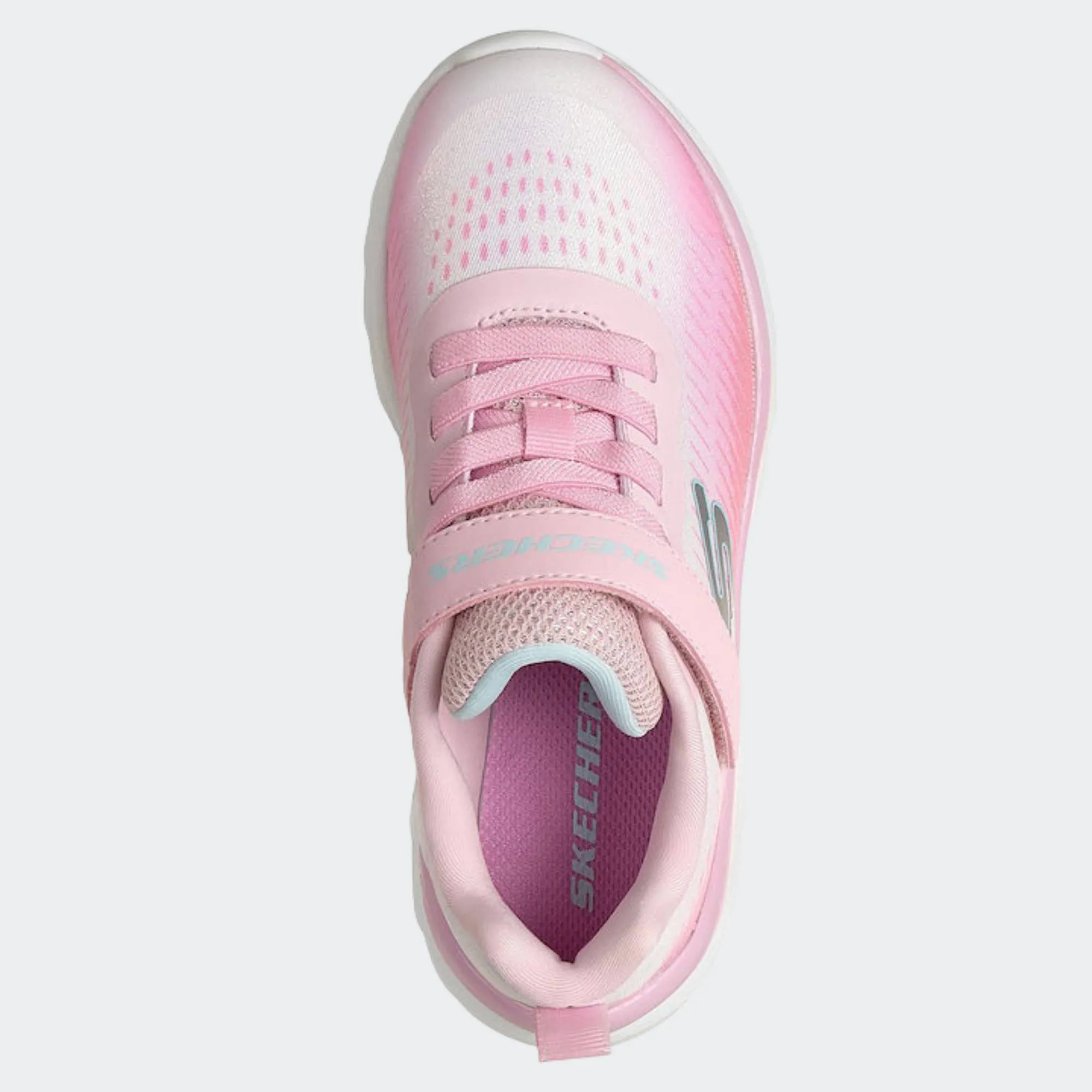 SKECHERS OMBRE SPARKLE MESH SNEAKER