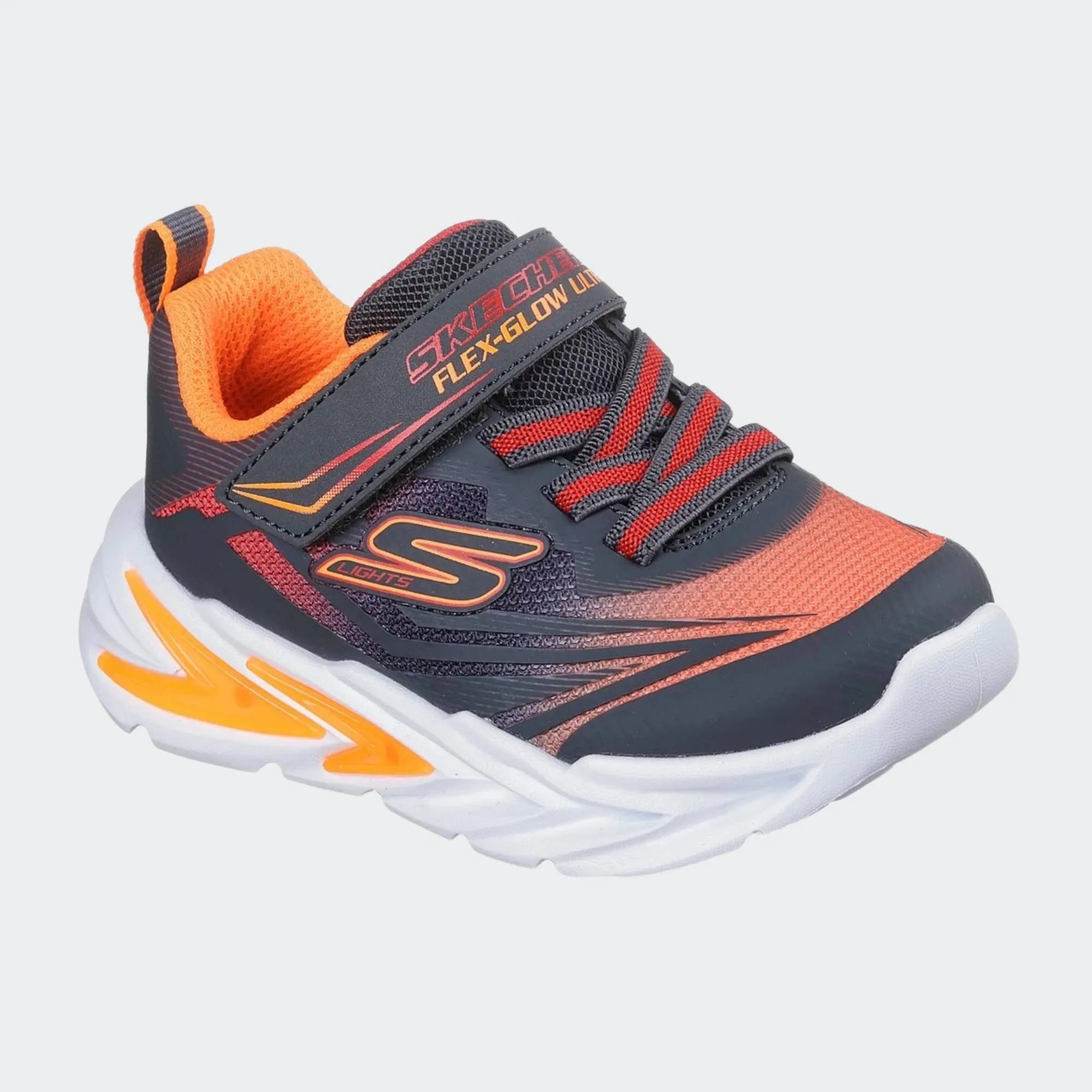 SKECHERS LIGHTED GORE & STRAP SNEAKER