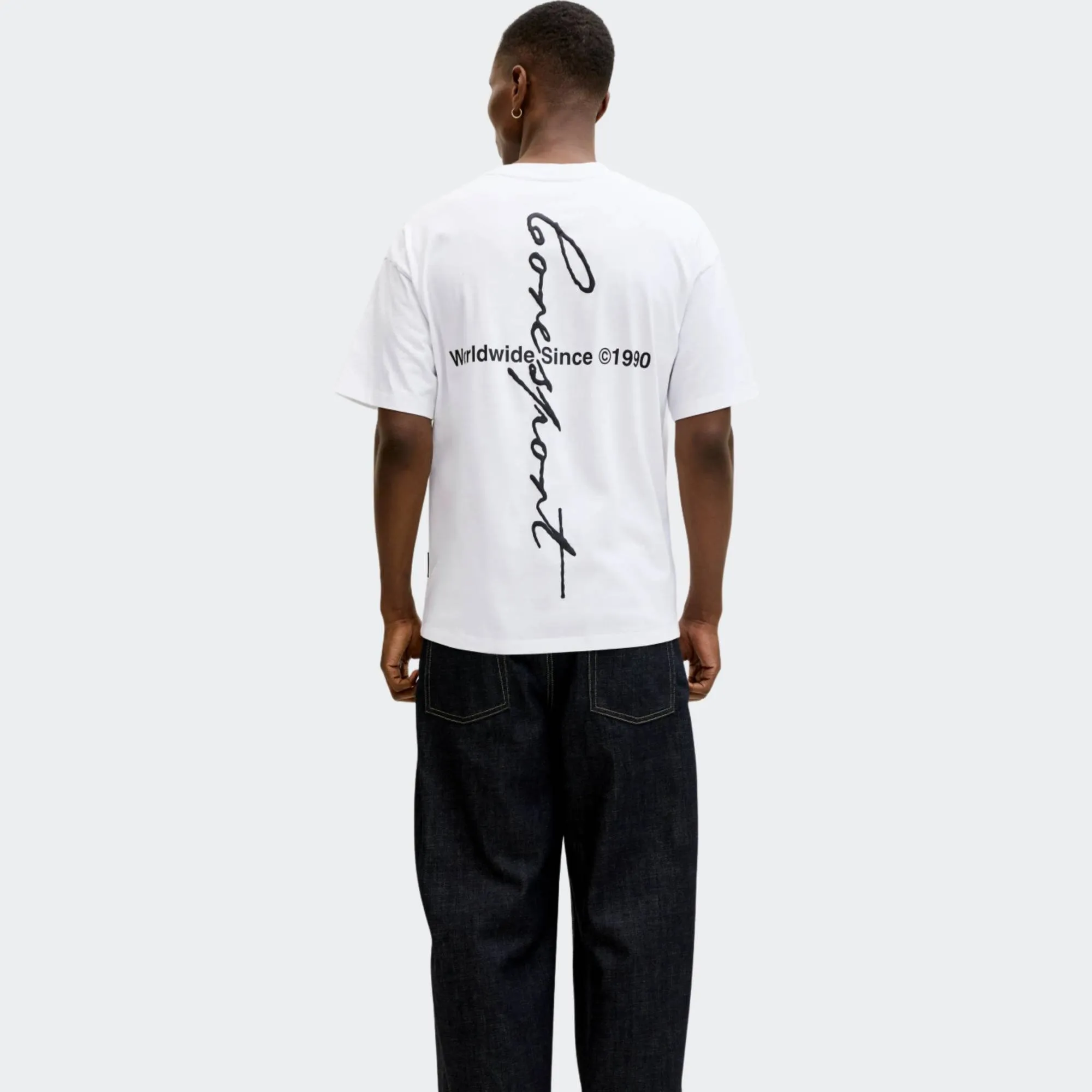 JACK & JONES DUST SCRIPT BACK TSHIRT