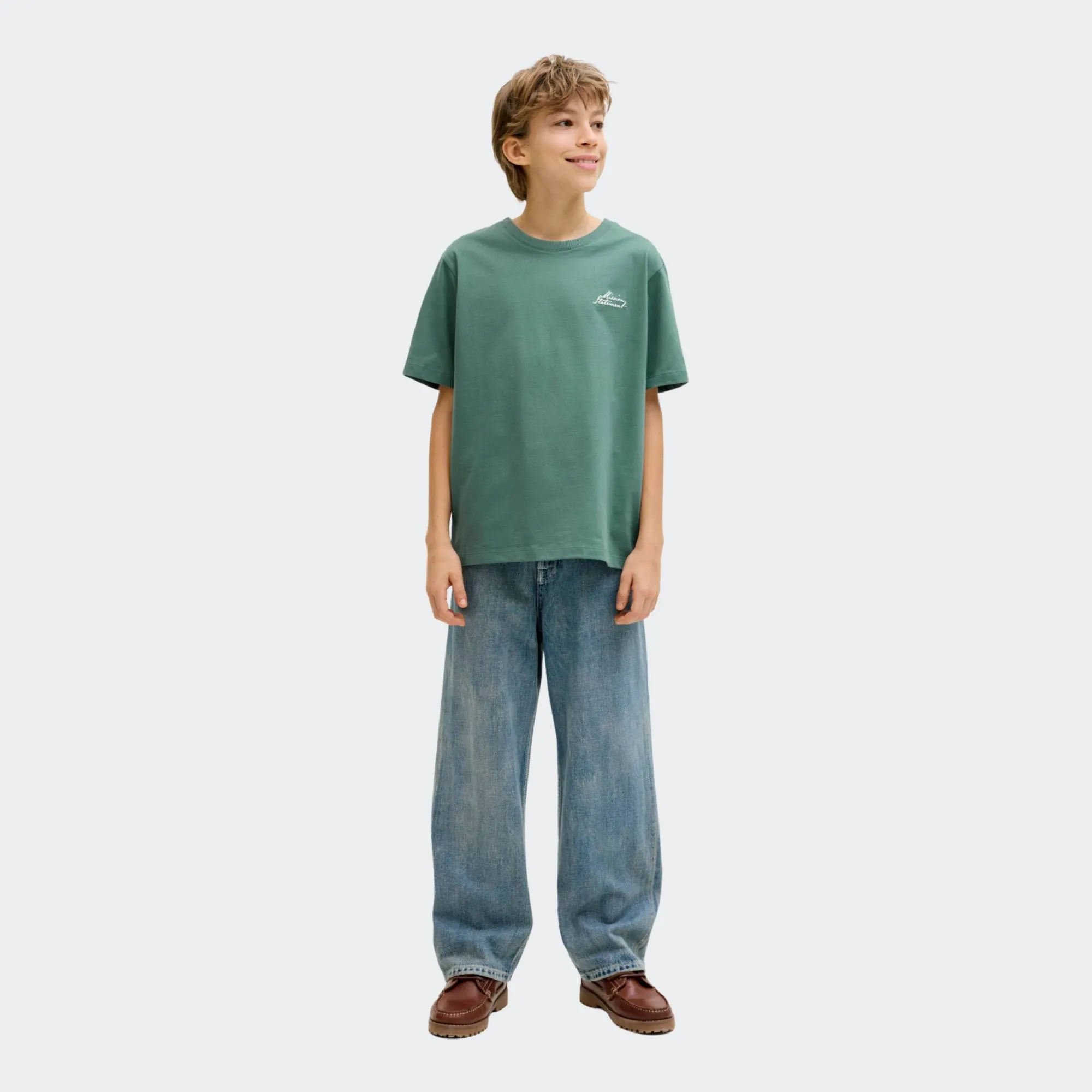 JACK & JONES DUST SCRIPT BACK TEE JUNIOR