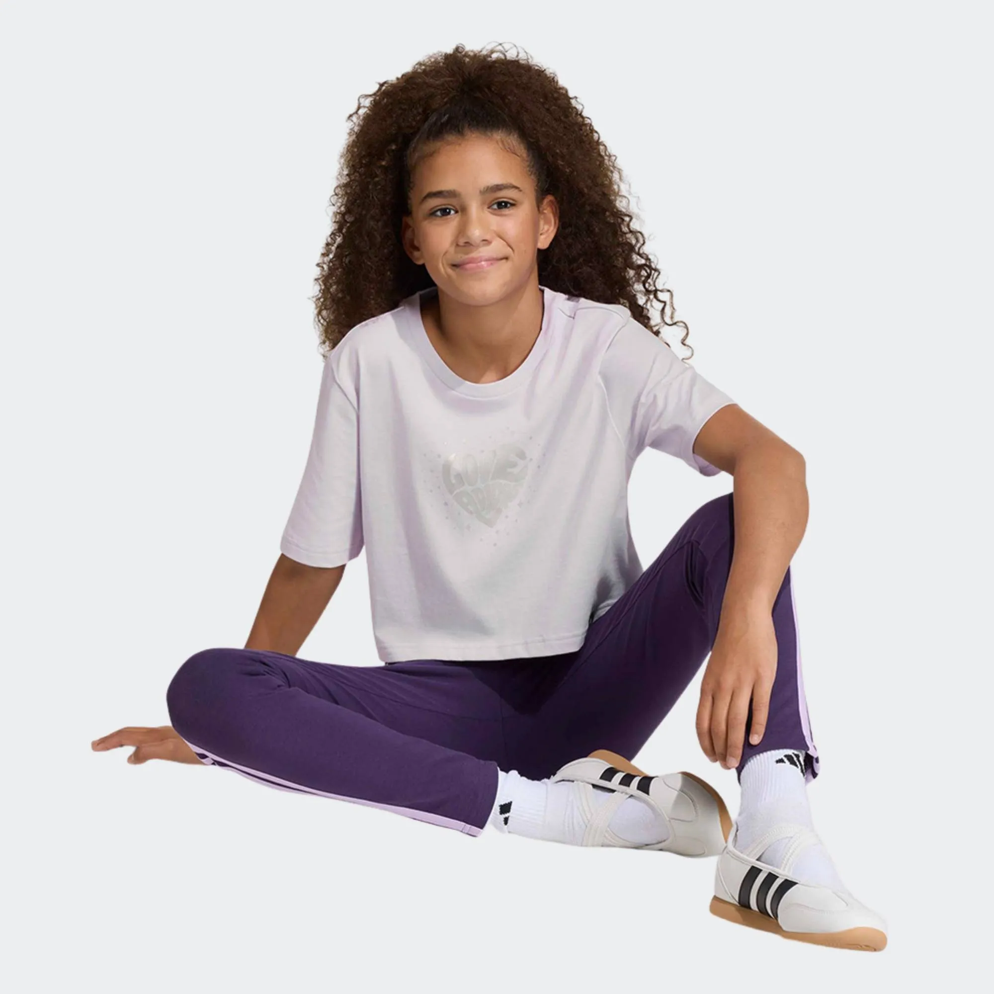 ADIDAS GIRLS GLAM TSHIRT